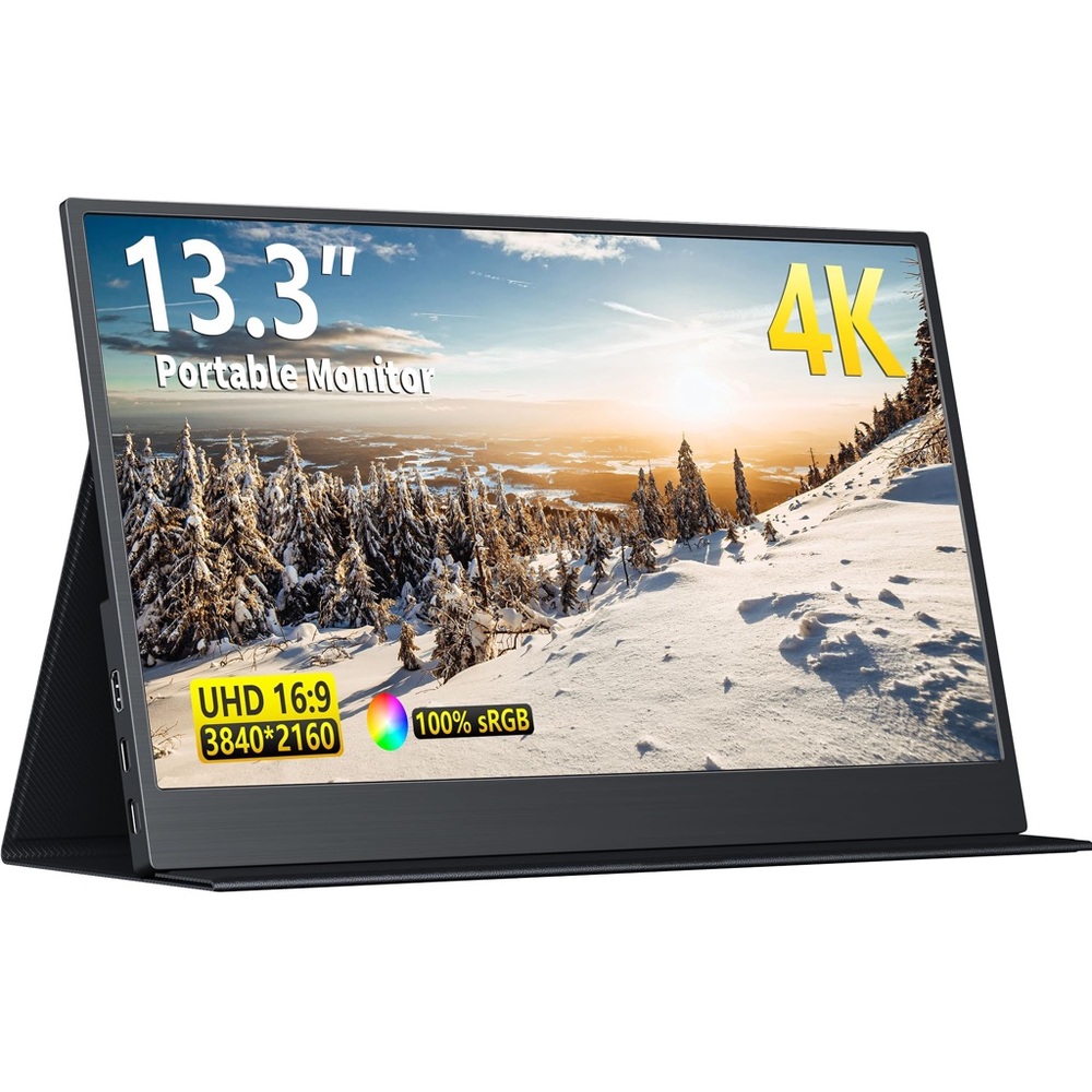 NEW MAGICRAVEN 4K Portable Monitor 13.3" - 3840 * 2160 UHD IPS Portable Screen